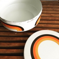 Vintage seventies koektrommel